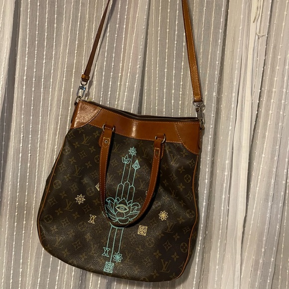 Louis Vuitton Authentic Odeon Upcycled Brown LV Monogram Canvas PM Crossbody Bag - Picture 15 of 16